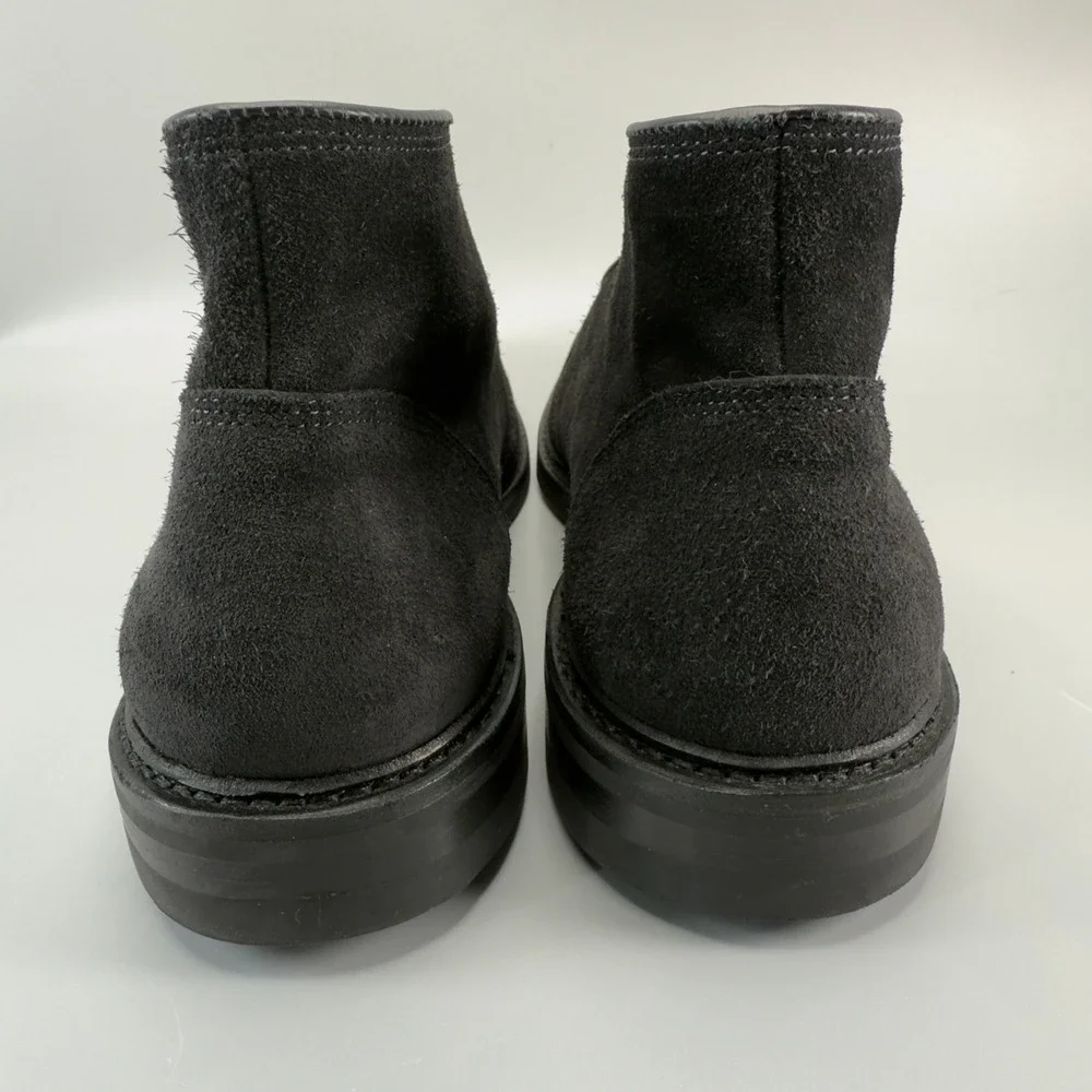 Allen Edmonds Men's Charcoal Gray Suede Chukka Boots